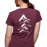 Black Diamond Peaks T-Shirt Womens