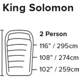 Big Agnes King Solomon 35°F/2°C Double Wide