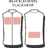 Heat Experience Heated Core Vest Mens (Esittelykappale)