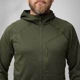 Fjällräven Abisko Grid Fleece Hoodie Mens