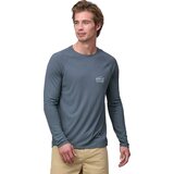 Patagonia Long-Sleeved Cap Cool Trail Graphic Shirt Mens