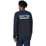 Patagonia Long-Sleeved P-6 Logo Responsibili-Tee Mens