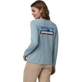 Patagonia Long-Sleeved P-6 Logo Responsibili-Tee Womens