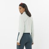 Salomon Sense Aero Hybrid Cropped Pullover Womens