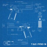 BUL Armory SAS II TAC PRO - 5"