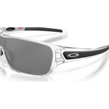 Oakley Turbine Rotor, Polished Clear w/ Prizm Black Polarized