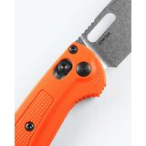 Benchmade Mini Taggedout, Orange Grivory