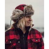 Pinewood Classic Checked Fur Hat