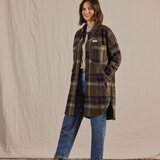 Maloja HalapM. Wool Check Coat Womens