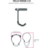 Feedback Sports Velo Hinge 2.0 Pivoting Wall Hook