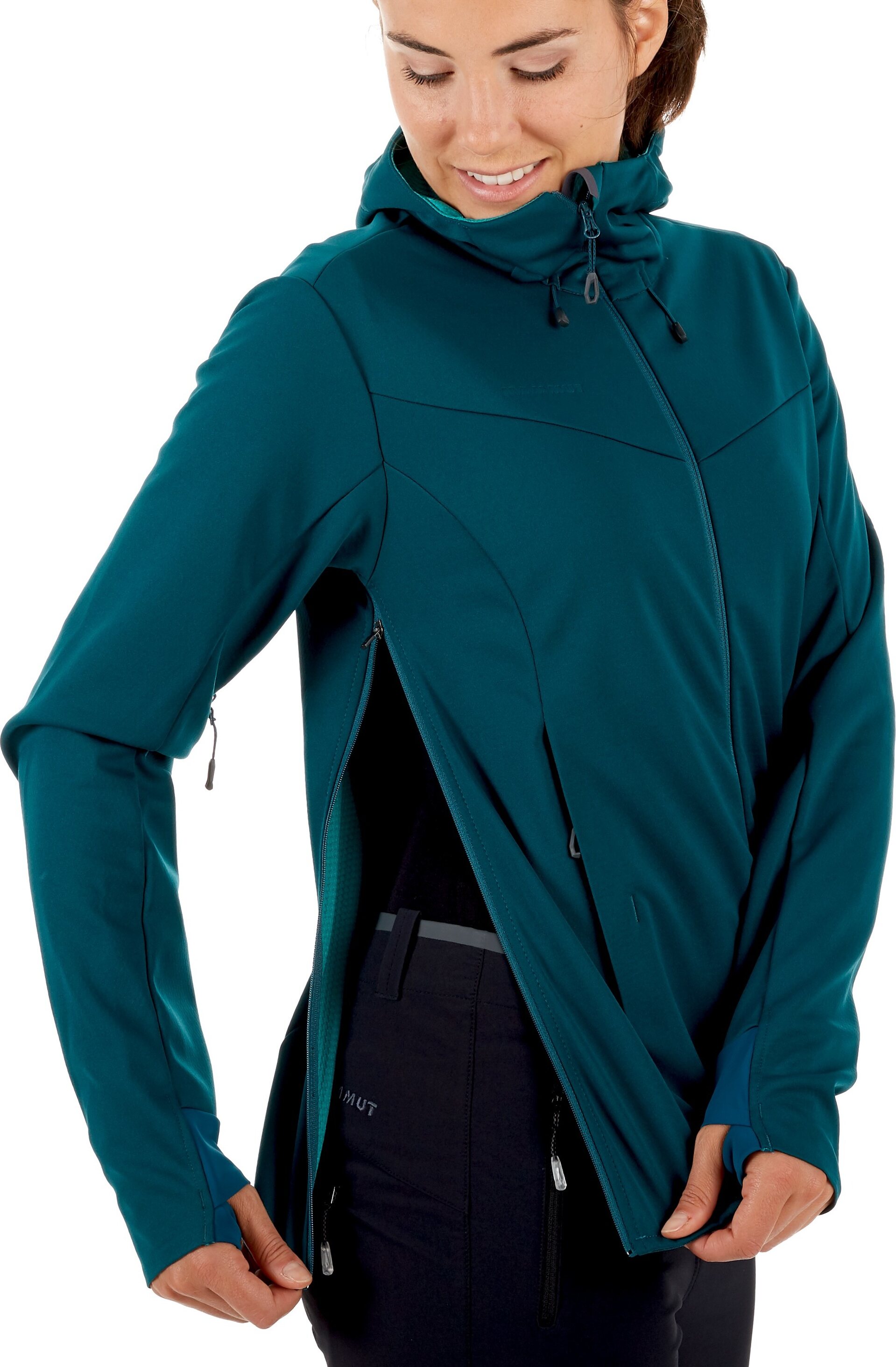 Mammut Ultimate V SO Hooded Jacket Women | 女性用 Soft Shell