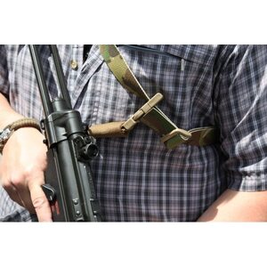 Blue Force Gear UDC Padded Bungee Single Point Sling, HK hook