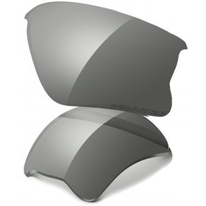Oakley Flak Jacket XLJ Replacement Lense Kit, Black Iridium Polarized