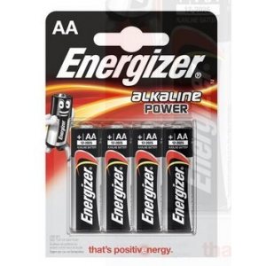 Energizer Batteri AA/LR6 Alkaline Power 4-pack