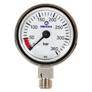 Apeks Pressure Gauge Metric