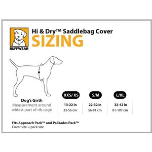 Ruffwear Hi & Dry Saddlebag Cover