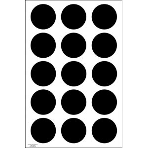 Law Enforcement Targets Military 6" Dot Training Target