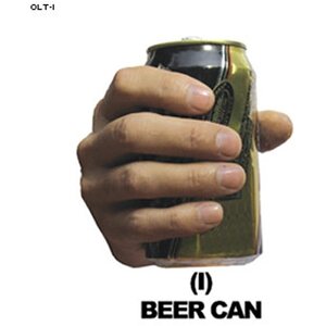 Law Enforcement Targets Beer Can Hand Overlay
