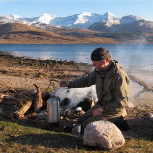 Kelly Kettle Large "Base Camp" Kettle (1.6 ltr) Stainless Steel