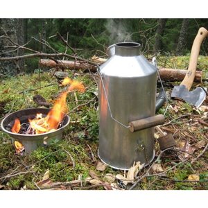 Kelly Kettle Large "Base Camp" Kettle (1.6 ltr) Stainless Steel