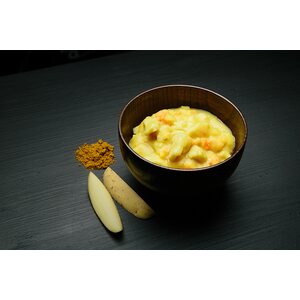 Real Turmat Cod in creamy curry sauce