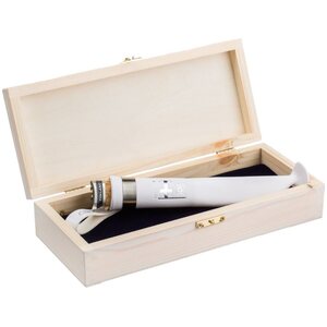 Marttiini Finland 100 Knife, Silver with wooden box