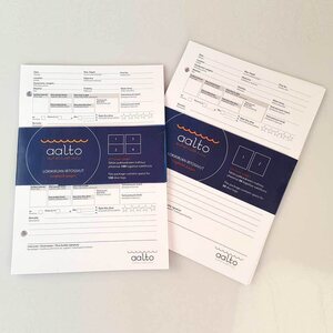 Sukelluskoulu Aalto Logbook pages A5, 25 pages