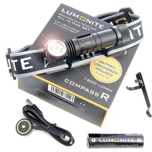 Lumonite Compass R (USB), 1238 lm Perussetti