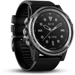 Garmin Descent Mk1, Hopea, safiirilasi ja musta hihna