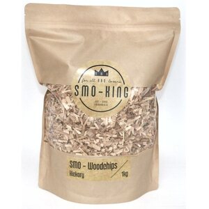 Smo-King Woodchips 3-10mm, hickory, 1kg