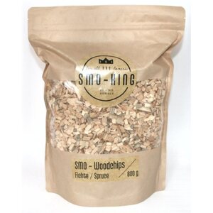 Smo-King Woodchips 3-10mm, spruce, 800g