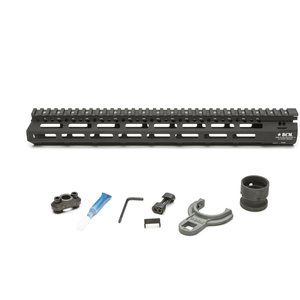BCM GUNFIGHTER MCMR Aluminum Rail - 5.56, 15-inch-Black (M-LOK® slots)
