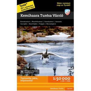Calazo Kemihaara Tuntsa Värriö 1:50 000
