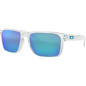 Oakley Holbrook XL Polished Clear w/ Prizm Sapphire Polarized
