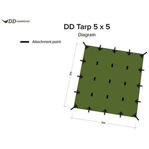 DD Hammocks DD Tarp 5x5
