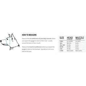 Rex Specs Dog Goggle - Black