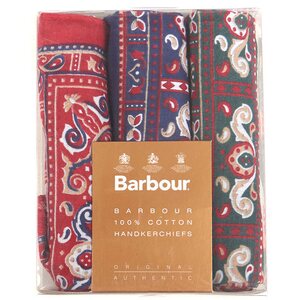 Barbour Paisley Hankies - Boxes Set