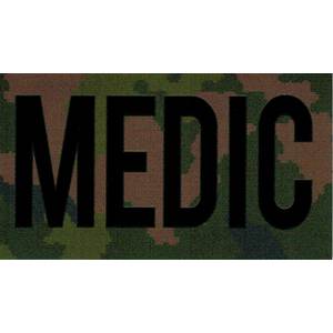 InfraredID Medic callsign 5x9cm