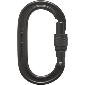 Black Diamond Oval Screwgate