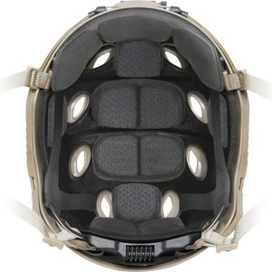 Ops-Core VENTED LUX LINER - WORM-DIAL KIT, Urban Tan, M, Right Eye Dominant