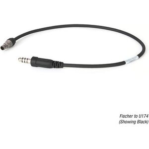 Ops-Core AMP Downlead cable, U174 Mono Binaural Downlead