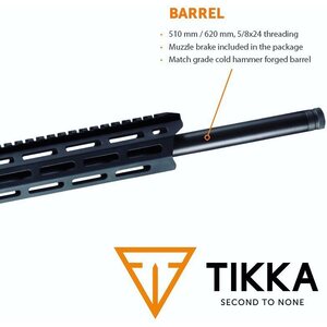 Tikka T3x TACT A1 24" piipulla
