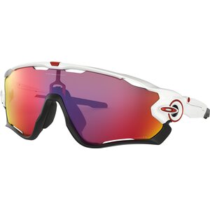 Oakley Jawbreaker, Polished White w/ Prizm Road