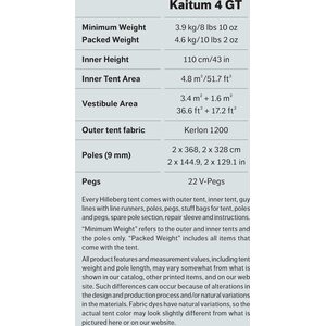 Hilleberg Kaitum 4 GT