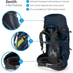 Osprey Xenith 88
