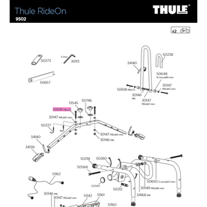 Thule Ruuvi MC6S M6X55 (TH50616)