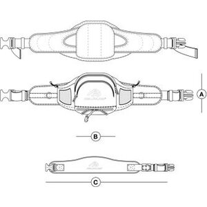 Fjellpulken Hip Pack with hang-on system