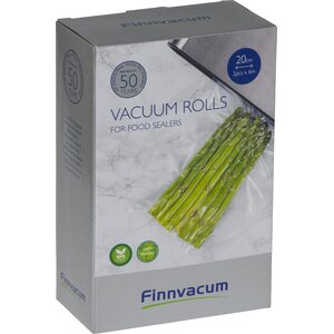 Finnvacum Vakuumiletku 200mmx6000mm (uritettu) 6m X 2/Lahjapaketti