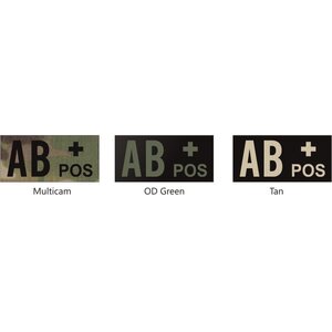 InfraredID IR Blood type patch