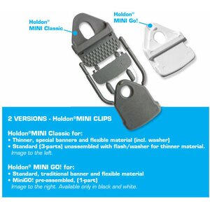 Holdon Tarp Holder Multiclip - Mini 4 pcs